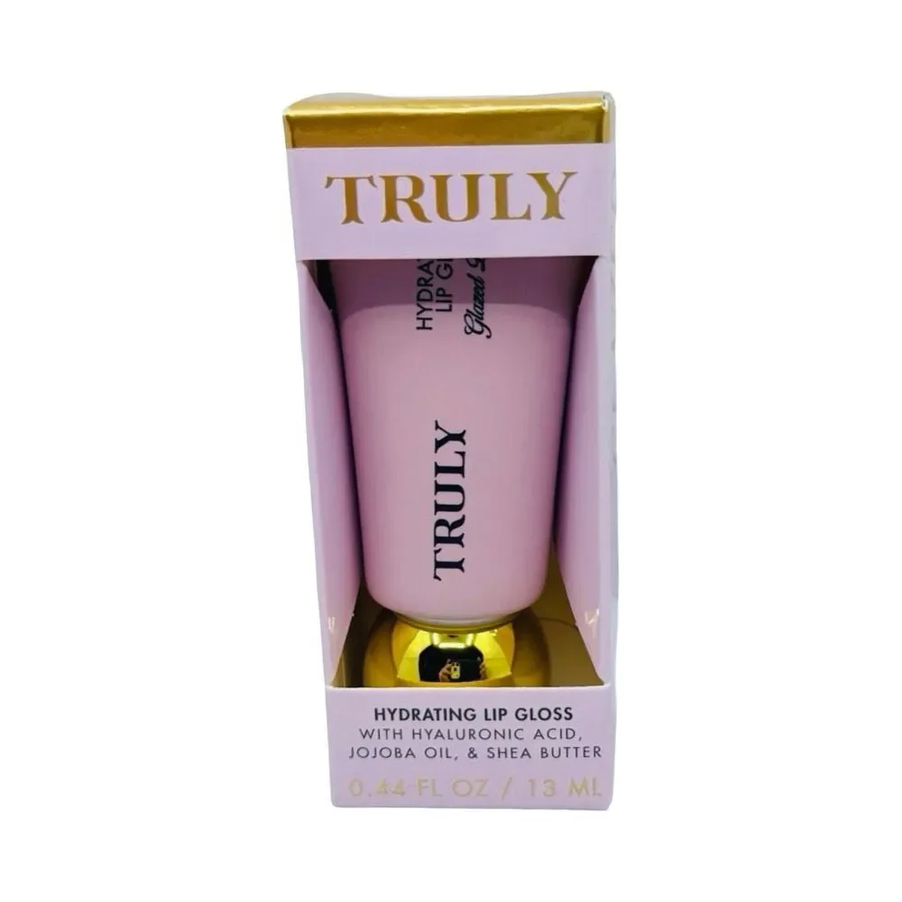TRULY Beauty Hydrating Lip Gloss - 0.44 fl oz / 13 ml - Glazed Donut